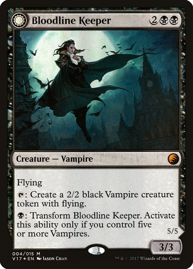 {R} Bloodline Keeper // Lord of Lineage [From the Vault: Transform][V17 004]