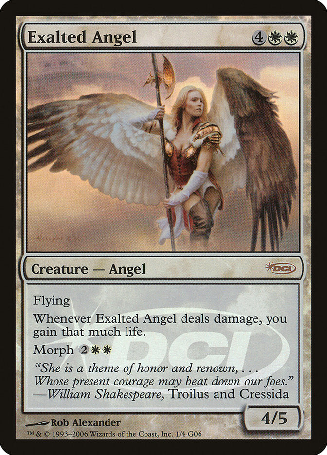 {R} Exalted Angel [Judge Gift Cards 2006][PA J06 001]