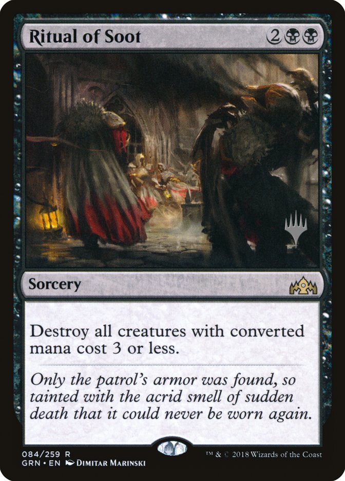 {R} Ritual of Soot (Promo Pack) [Guilds of Ravnica Promos][PP GRN 084]