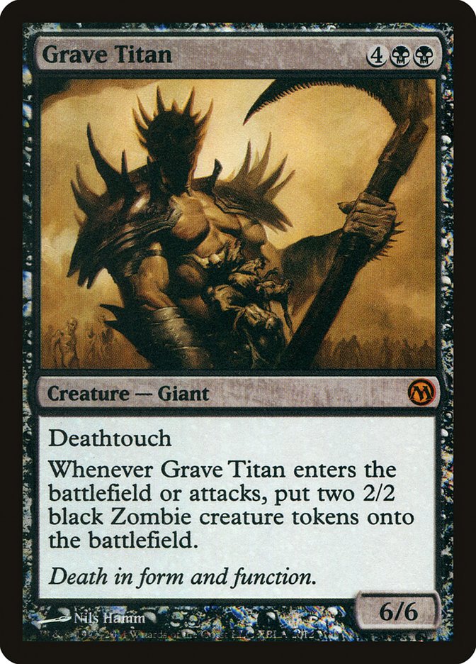 {R} Grave Titan (Duels of the Planeswalkers Promos) [Duels of the Planeswalkers Promos 2011][PA DP11 002]