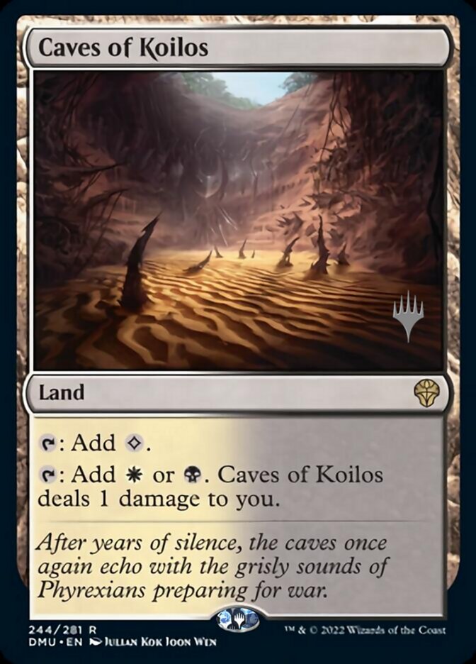 {@R} Caves of Koilos (Promo Pack) [Dominaria United Promos][PP DMU 244]