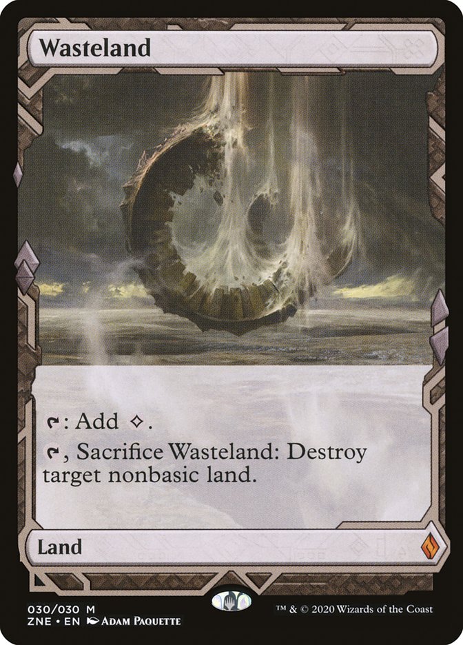 {R} Wasteland (Expeditions) [Zendikar Rising Expeditions][ZNE 030]