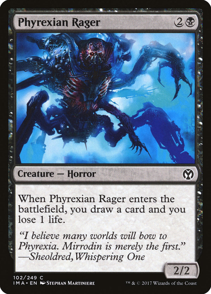 {C} Phyrexian Rager [Iconic Masters][IMA 102]
