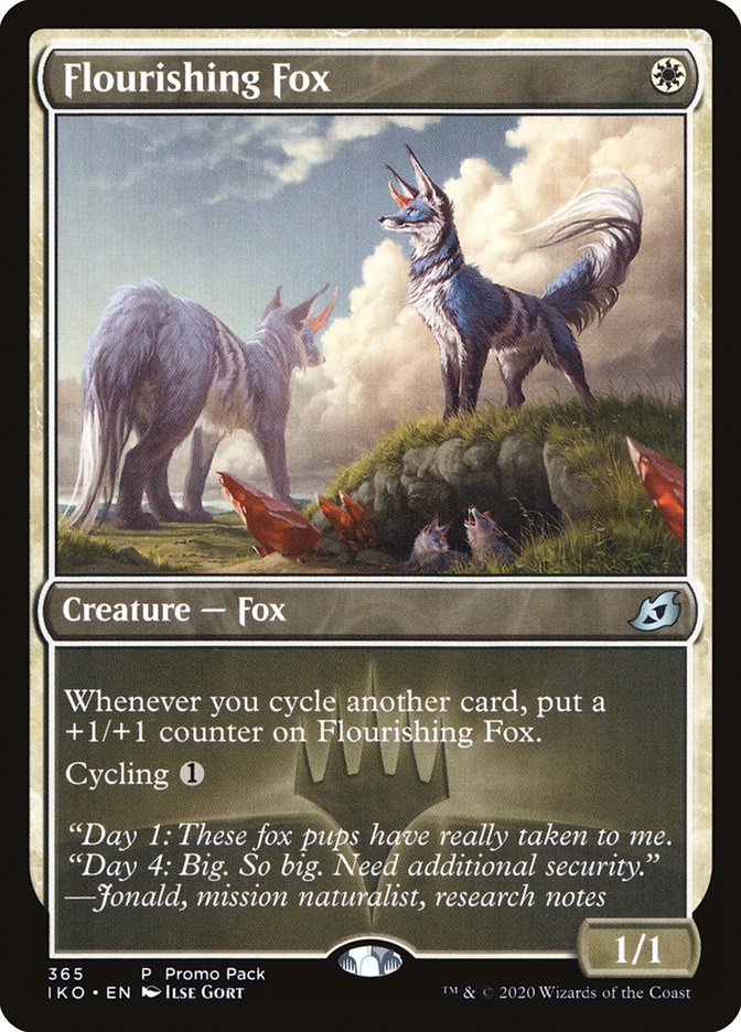 {C} Flourishing Fox (Promo Pack) [Ikoria: Lair of Behemoths Promos][PP IKO 365]