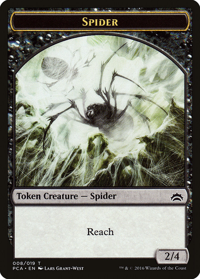 {T} Spider Token [Planechase Anthology Tokens][TPCA 008]