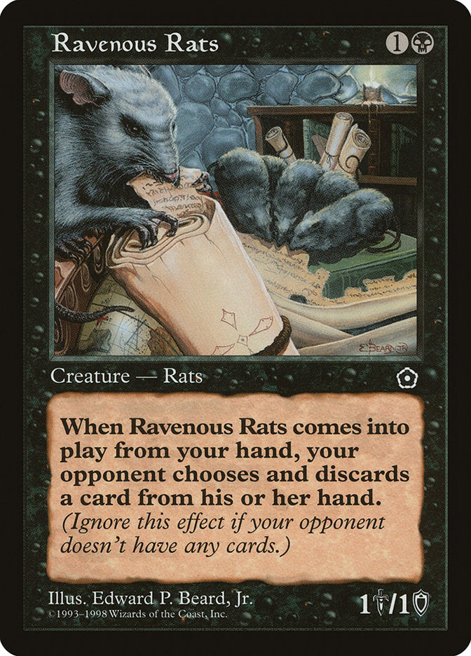 {C} Ravenous Rats [Portal Second Age][PO2 087]