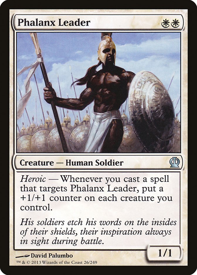 {C} Phalanx Leader [Theros][THS 026]