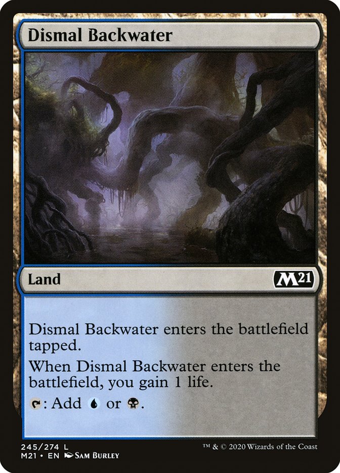 {C} Dismal Backwater [Core Set 2021][M21 245]