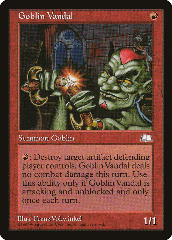 {C} Goblin Vandal [Weatherlight][WTH 105]