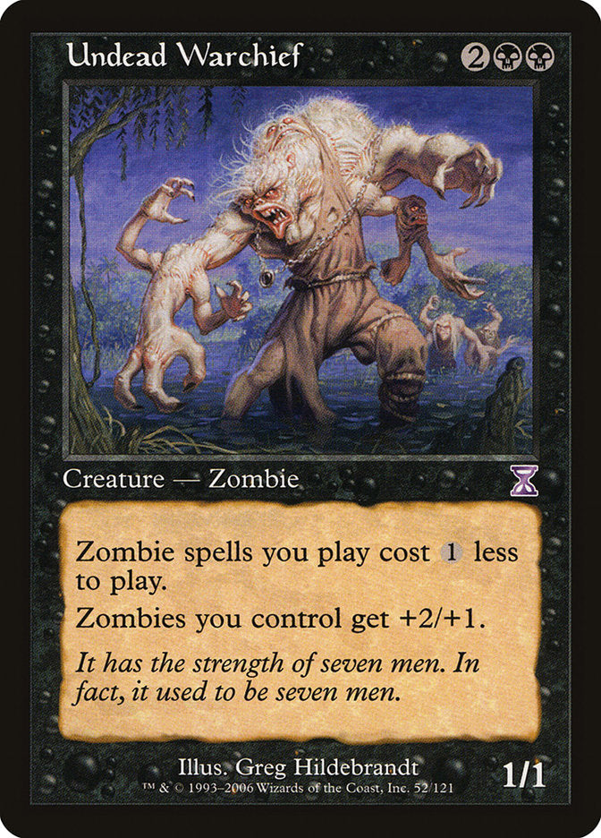 {R} Undead Warchief [Time Spiral Timeshifted][TSB 052]