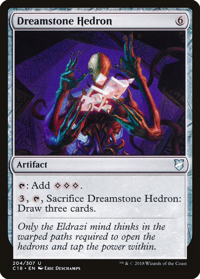 {C} Dreamstone Hedron [Commander 2018][C18 204]
