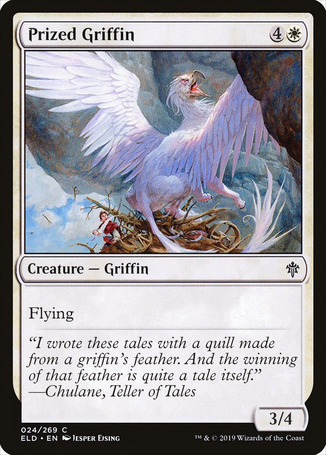 {C} Prized Griffin [Throne of Eldraine][ELD 024]