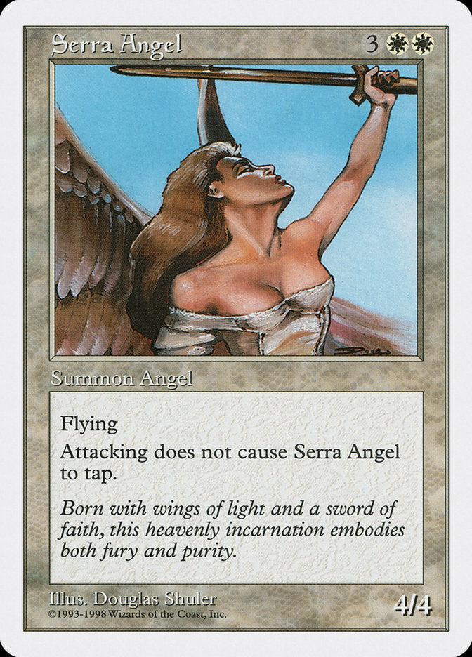 {C} Serra Angel [Anthologies][ATH 015]
