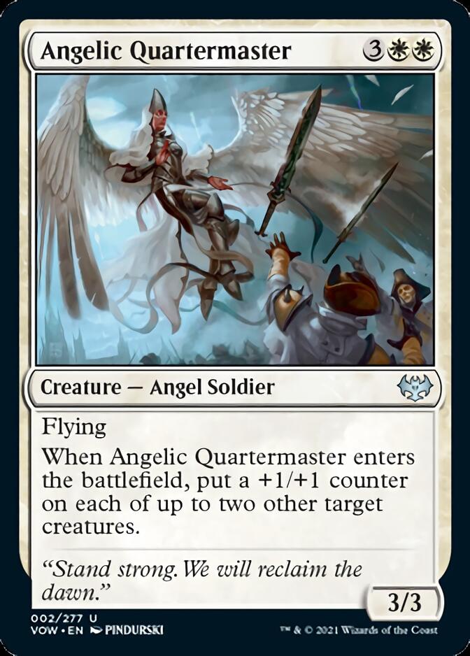 {@C} Angelic Quartermaster [Innistrad: Crimson Vow][VOW 002]