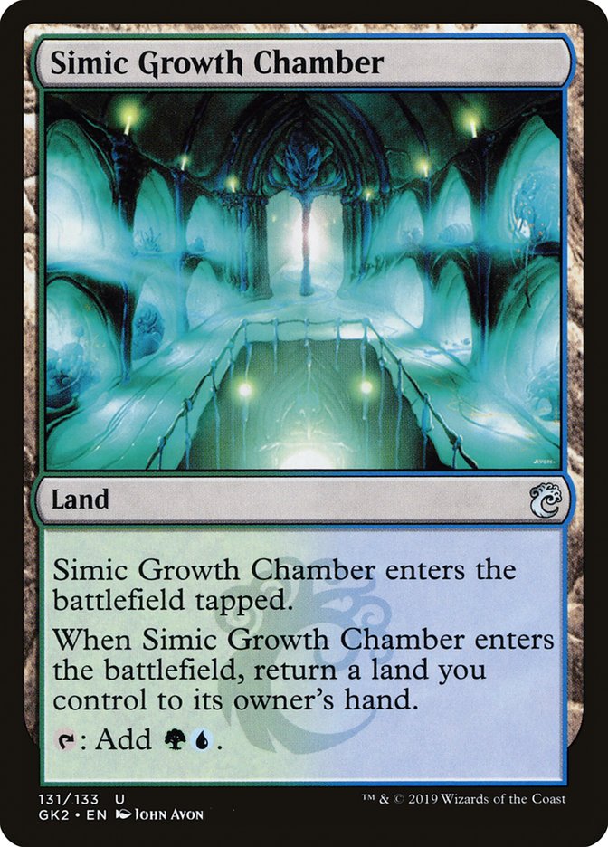 {C} Simic Growth Chamber [Ravnica Allegiance Guild Kit][GK2 131]