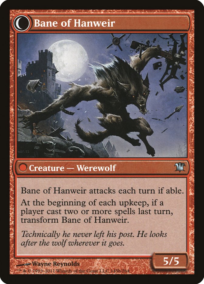 {C} Hanweir Watchkeep // Bane of Hanweir [Innistrad][ISD 145]