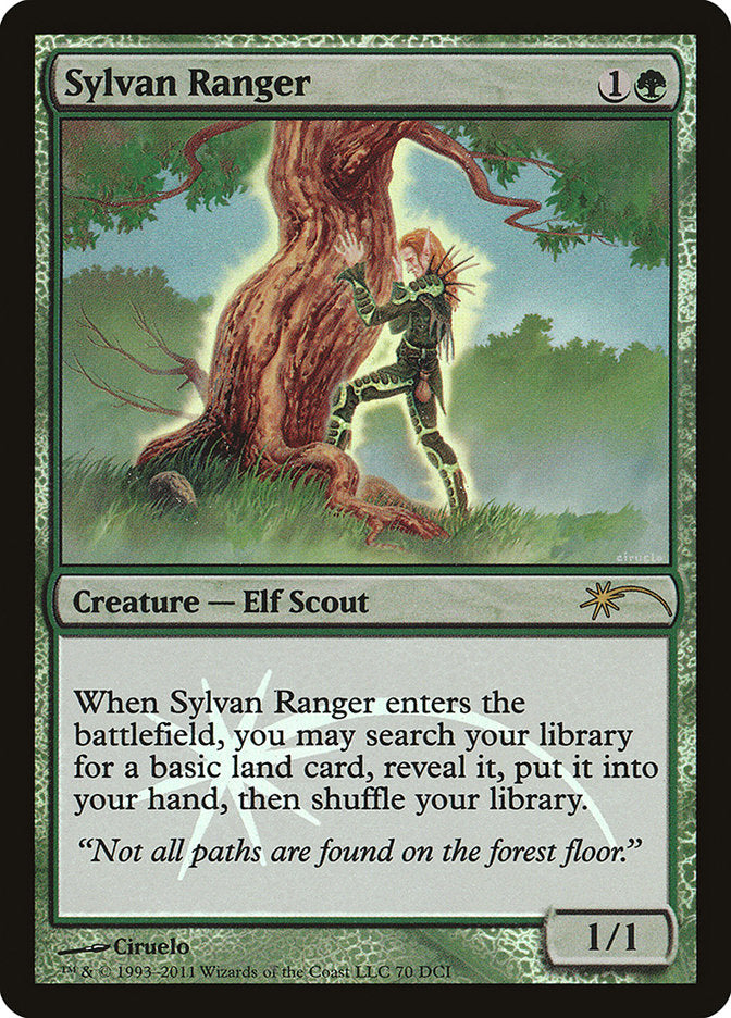 {R} Sylvan Ranger [Wizards Play Network 2011][PA WP11 070]