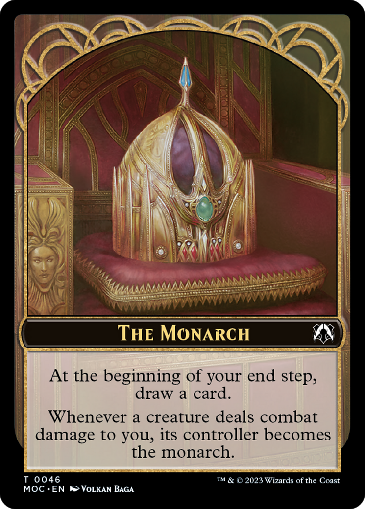 {T} The Monarch // Shapeshifter Double-Sided Token [March of the Machine Commander Tokens][TMOC 046]