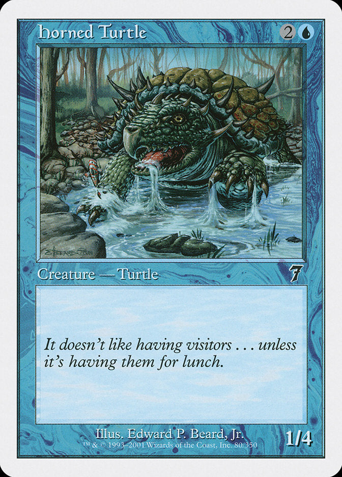 {C} Horned Turtle [Seventh Edition][7ED 080]