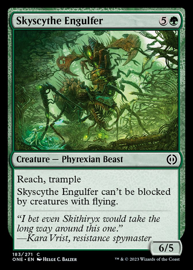 {@C} Skyscythe Engulfer [Phyrexia: All Will Be One][ONE 183]