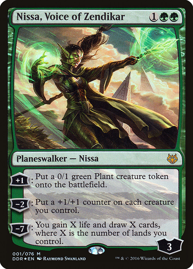 {R} Nissa, Voice of Zendikar [Duel Decks: Nissa vs. Ob Nixilis][DDR 001]