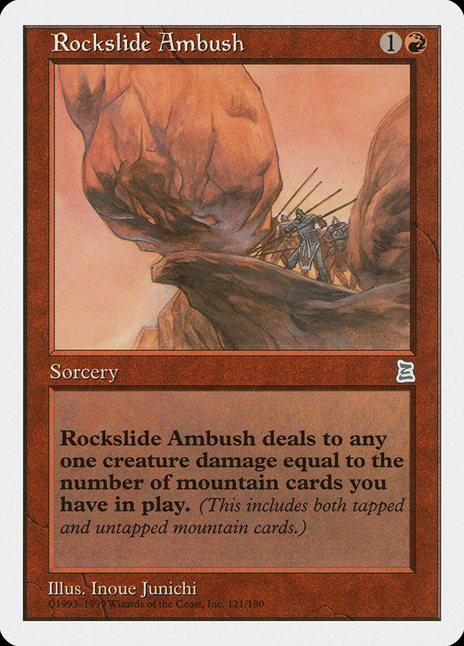 {C} Rockslide Ambush [Portal Three Kingdoms][PTK 121]