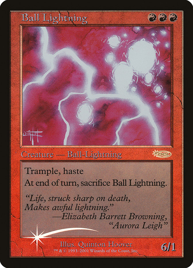 {R} Ball Lightning [Judge Gift Cards 2001][PA J01 001]