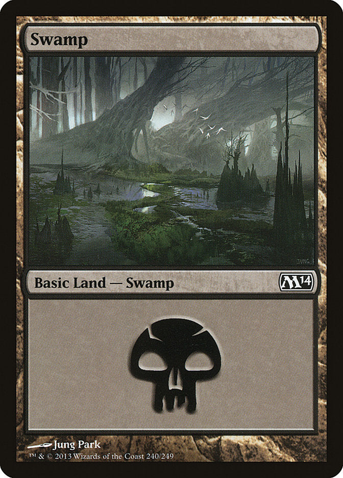 {B}[M14 240] Swamp (240) [Magic 2014]