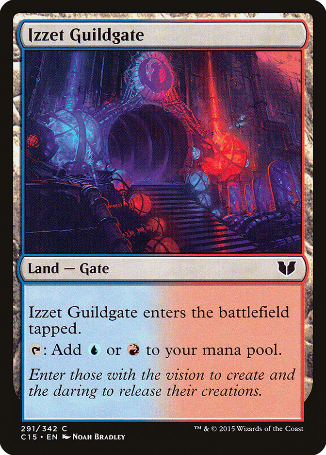 {C} Izzet Guildgate [Commander 2015][C15 291]