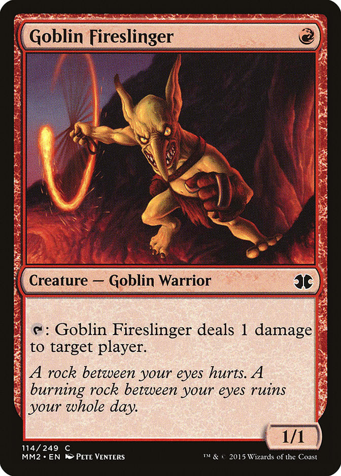 {C} Goblin Fireslinger [Modern Masters 2015][MM2 114]