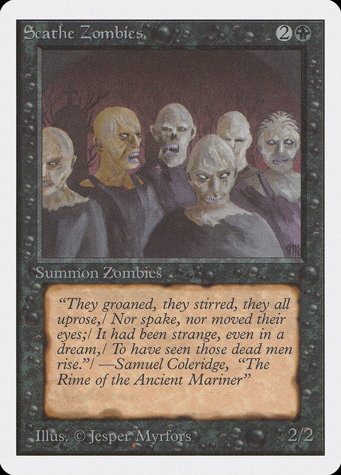 {C} Scathe Zombies [Unlimited Edition][2ED 126]
