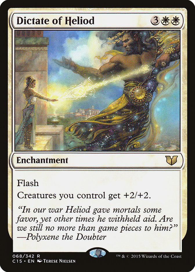 {R} Dictate of Heliod [Commander 2015][C15 068]