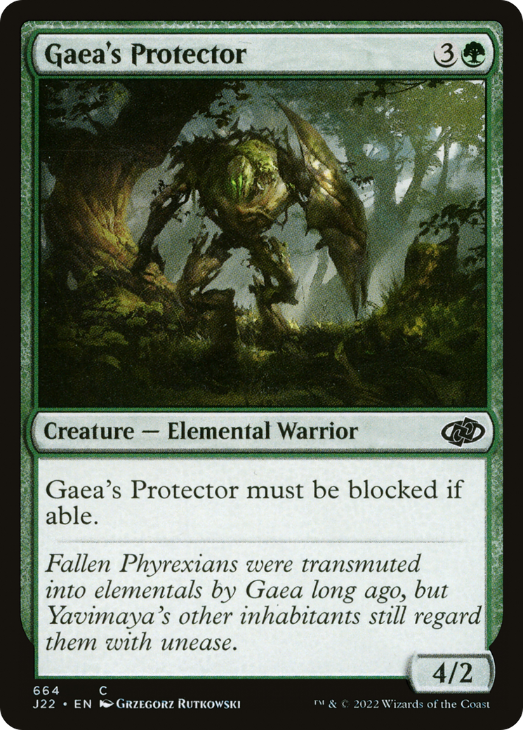 {C} Gaea's Protector [Jumpstart 2022][J22 664]