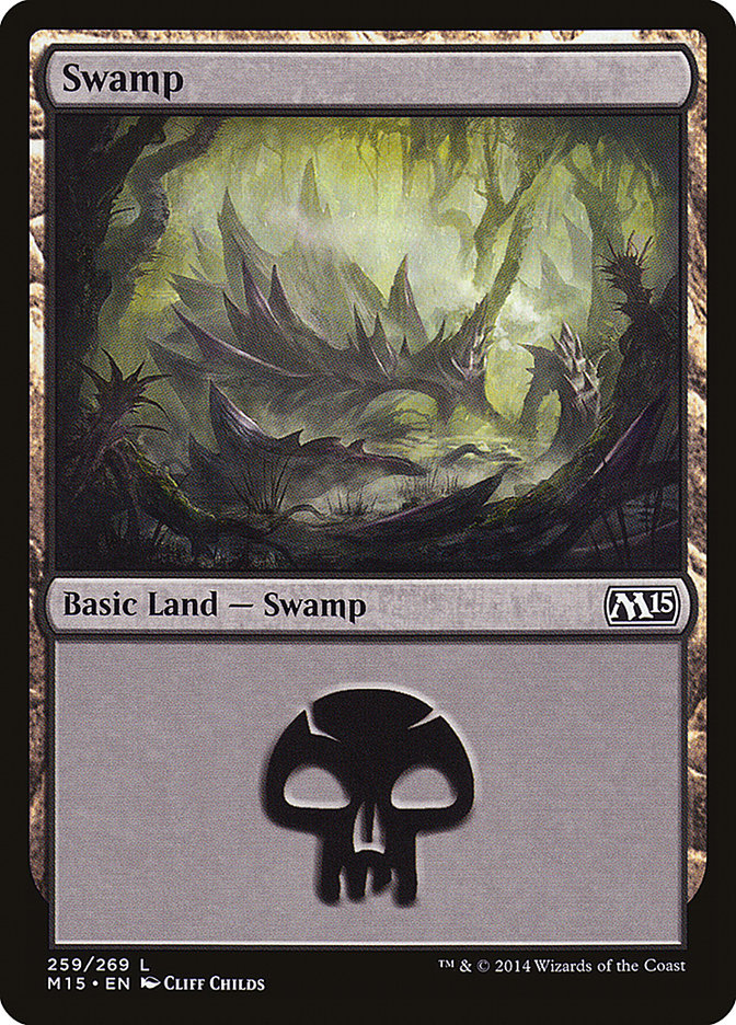 {B}[M15 259] Swamp (259) [Magic 2015]