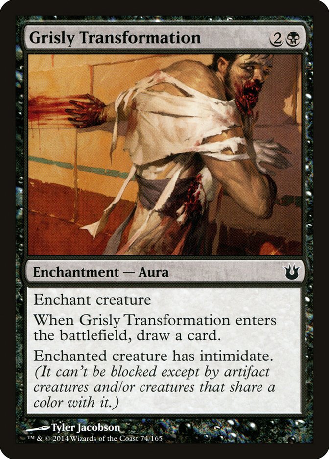 {C} Grisly Transformation [Born of the Gods][BNG 074]