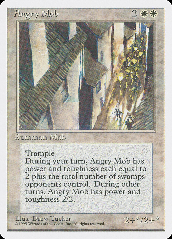 {C} Angry Mob [Fourth Edition][4ED 003]