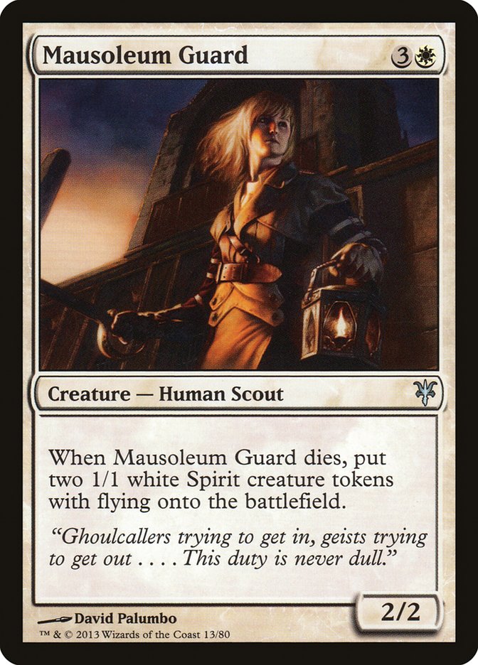 {C} Mausoleum Guard [Duel Decks: Sorin vs. Tibalt][DDK 013]