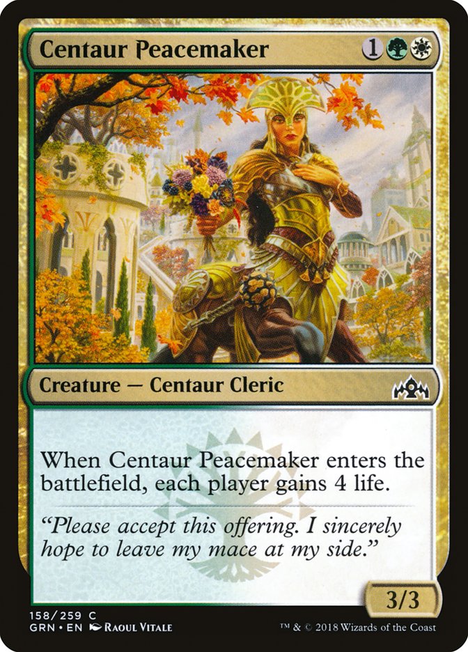 {C} Centaur Peacemaker [Guilds of Ravnica][GRN 158]