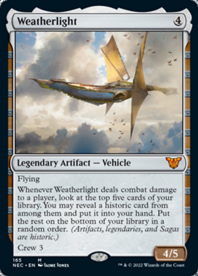 {R} Weatherlight [Kamigawa: Neon Dynasty Commander][NEC 165]