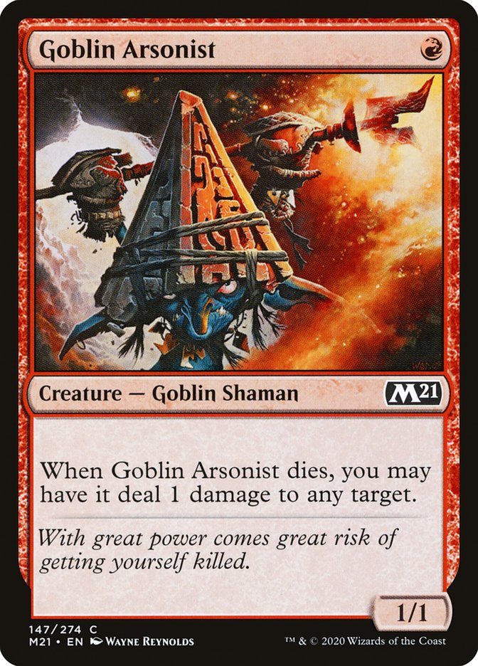 {C} Goblin Arsonist [Core Set 2021][M21 147]