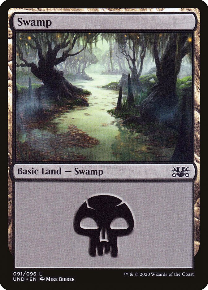 {B}[UND 091] Swamp (91) [Unsanctioned]