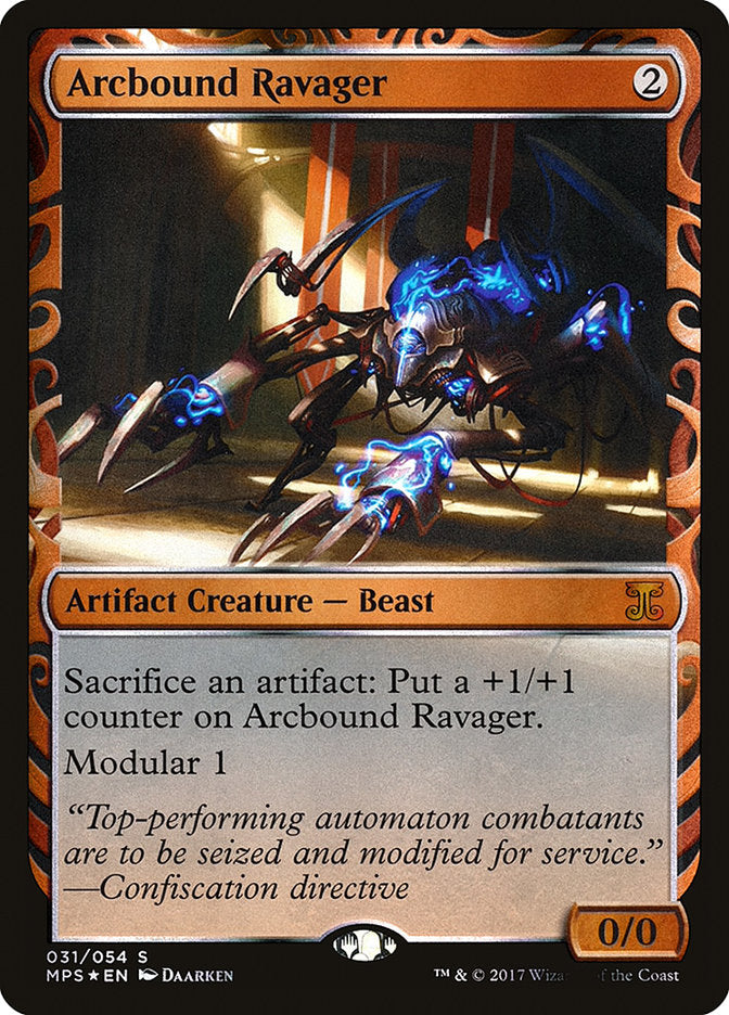 {R} Arcbound Ravager [Kaladesh Inventions][MPS 031]