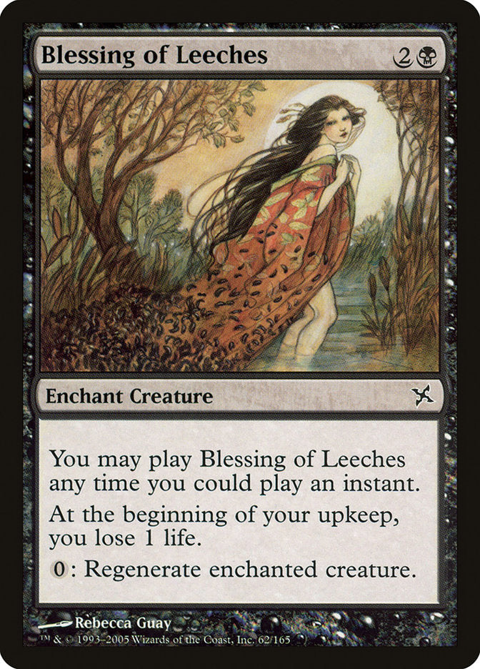 {C} Blessing of Leeches [Betrayers of Kamigawa][BOK 062]