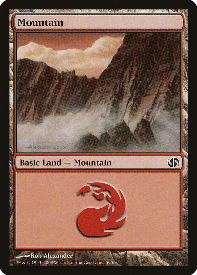 {B}[DDB 059] Mountain (59) [Duel Decks: Jace vs. Chandra]