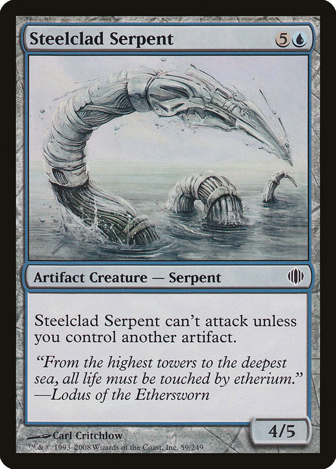 {C} Steelclad Serpent [Shards of Alara][ALA 059]