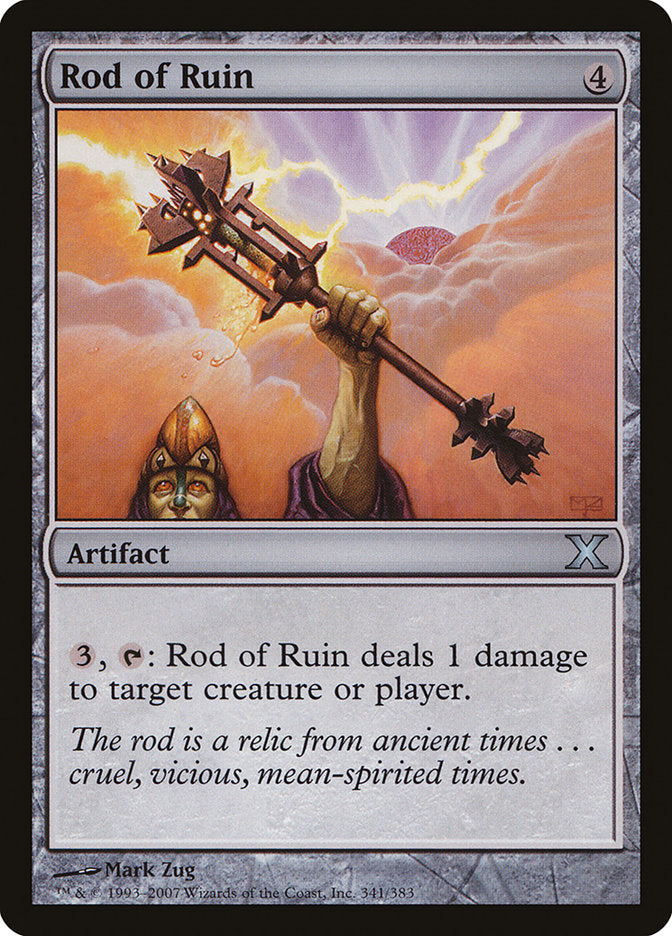 {C} Rod of Ruin [Tenth Edition][10E 341]