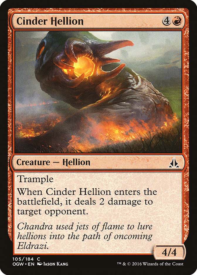 {C} Cinder Hellion [Oath of the Gatewatch][OGW 105]