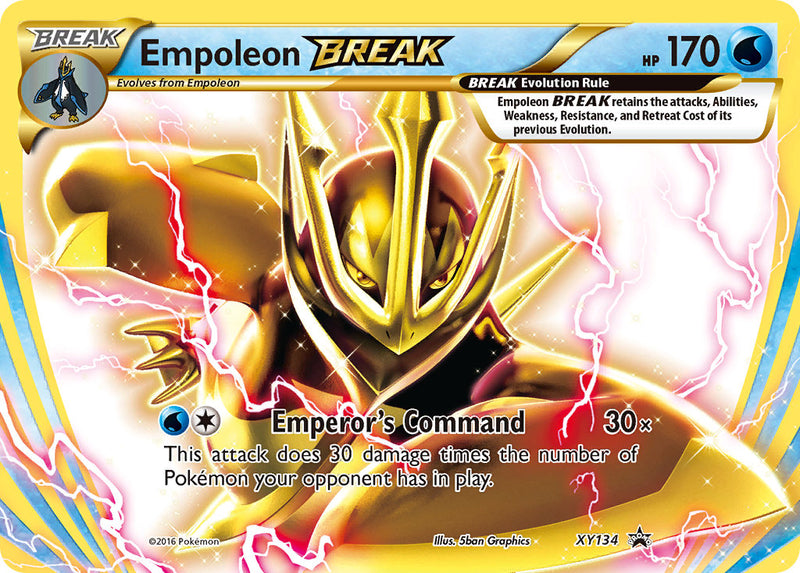 <PR> Empoleon BREAK (XY134) [XY: Black Star Promos]