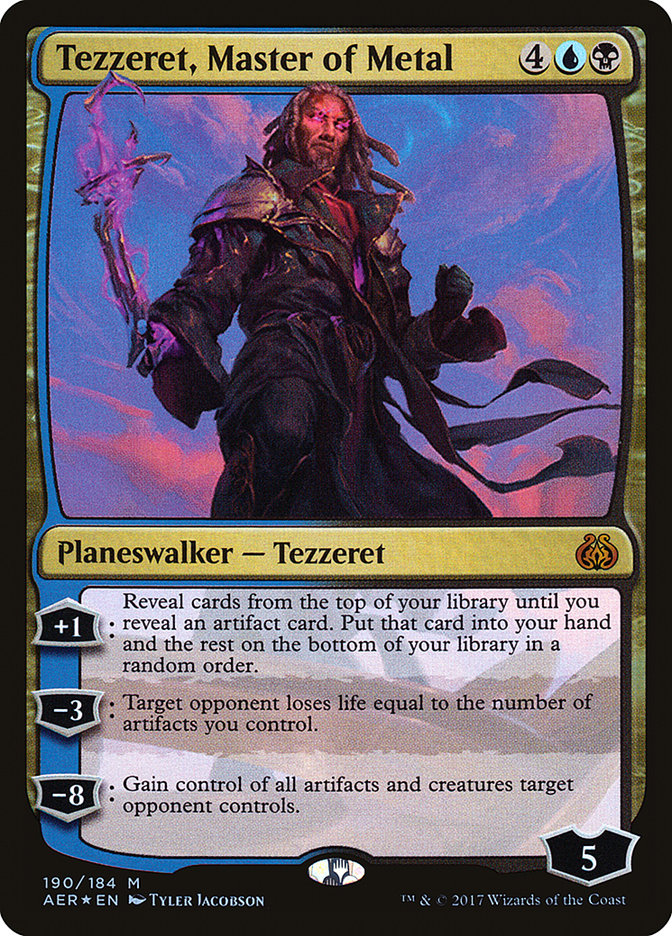 {R} Tezzeret, Master of Metal [Aether Revolt][AER 190]