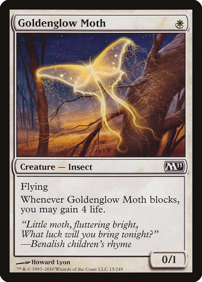 {C} Goldenglow Moth [Magic 2011][M11 015]